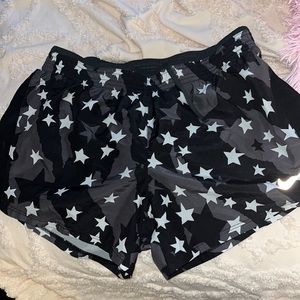 black nike star shorts (women’s)